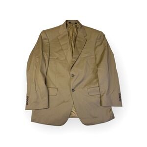 Jos A Bank Signature Collection Tailored‎ Fit Men's Sport Coat Blazer Tan Size L